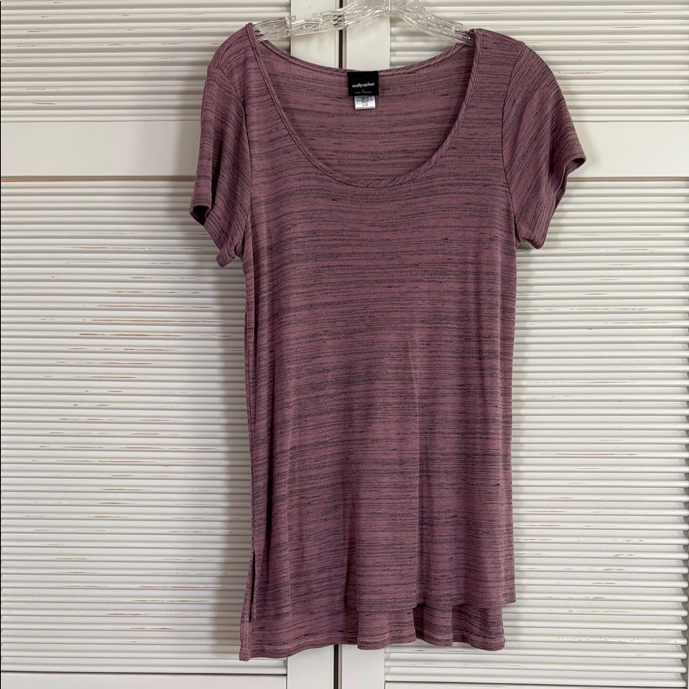 WALLPAPHER Short Sleeved Tunic Tee